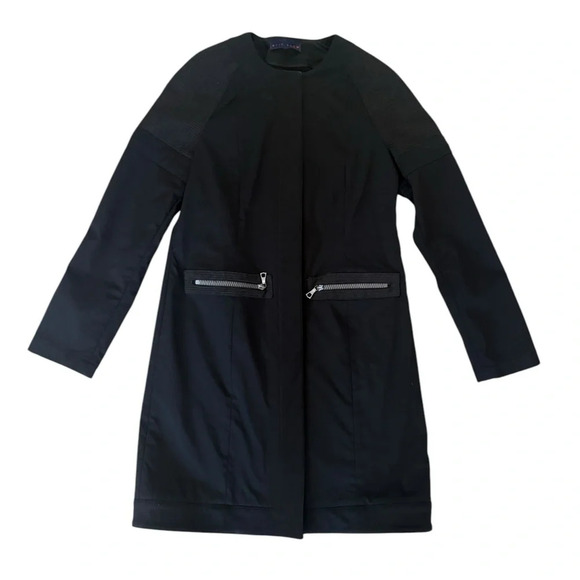 Size XS Erin Snow Kelsey twill long line jacket in excellent like-new condition - Picture 2 of 6